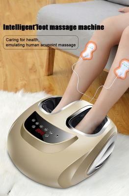 Electric Shiatsu Roller Leg Calf Air Pressure Far Infrared Heating SPA Bath Foot Massager