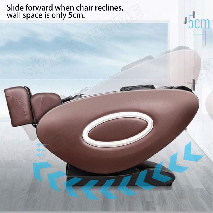 Bluetooth Electric Back Foot Arm Care Chair Massage Luxury Full Body 3D Zero Gravity Massage Chair with Airbags and Heating