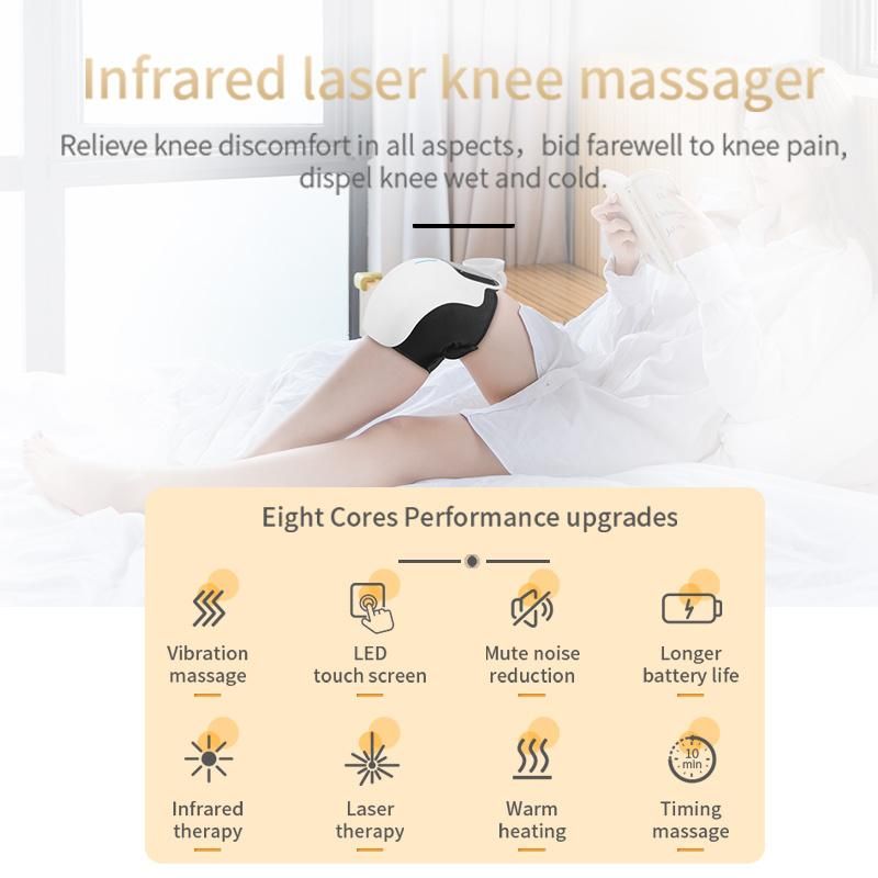 Knee Massager Air Compression and Vibrating Arthritis Electric Wireless Knee Massager