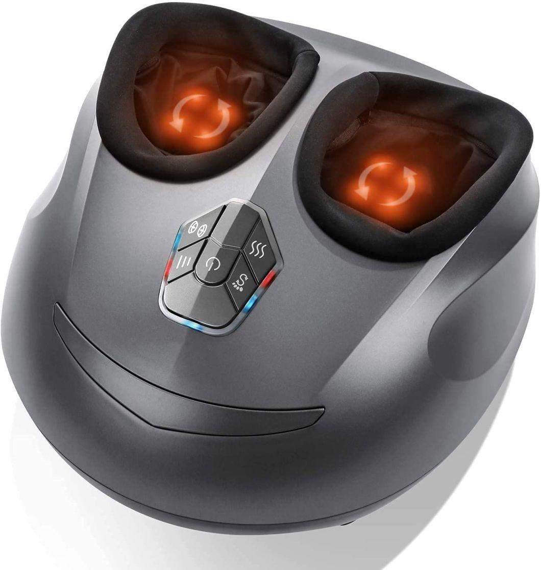 Hot Sell Foot Massager with 5 Level Intensity, Heat, Knead, Shiatsu Function