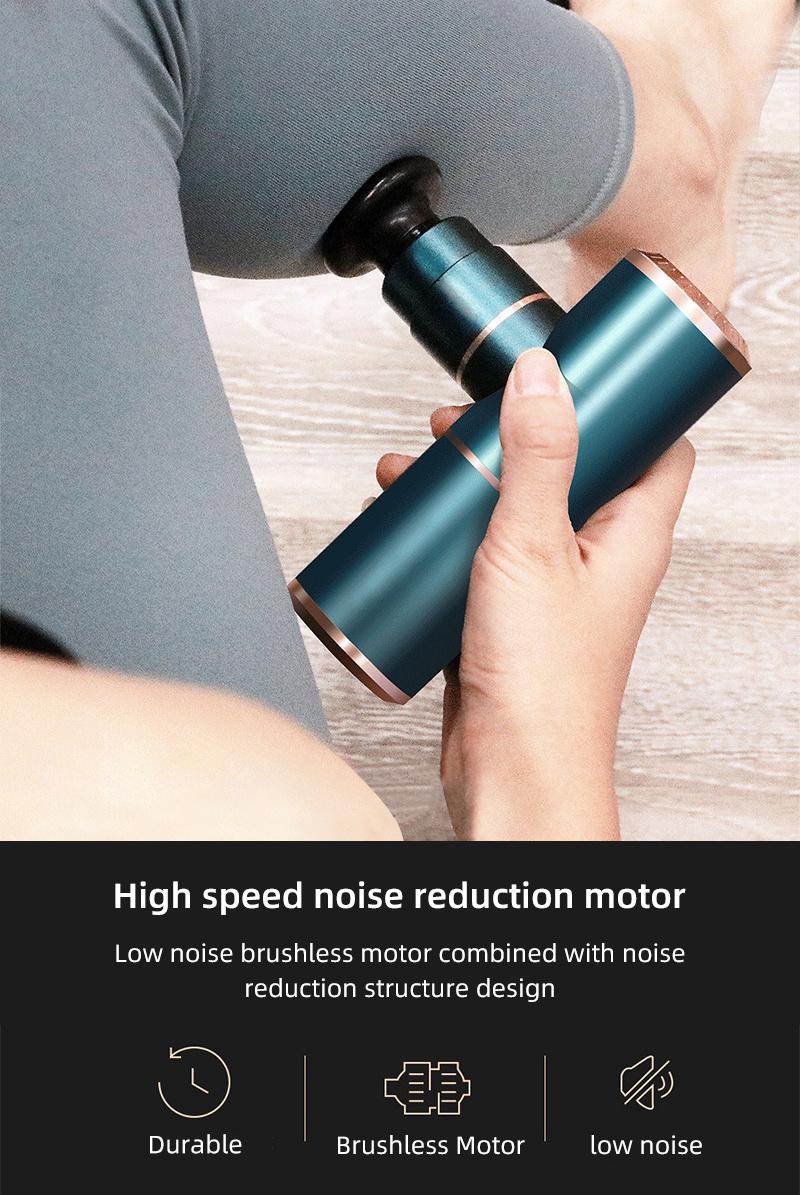 Brushless Massage Gun Mini Portable High Capacity Massage Gun