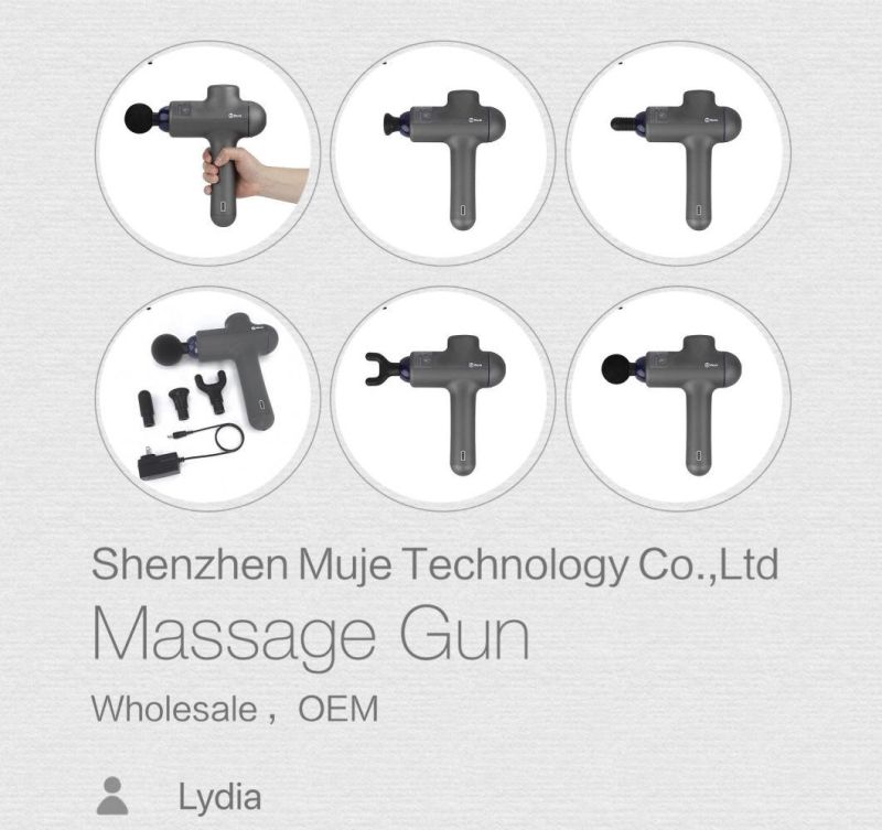 OEM Private Label Electronic Therapy Full Body Fascia Massage Gun