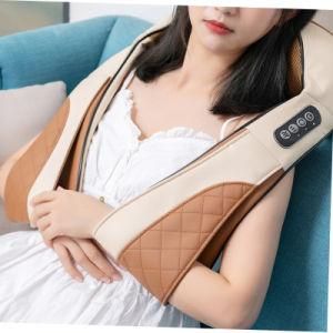 Massage Device Shiatsu Neck_Shoulder_Massager with Heat Deep Kneading Tissue Massage, Smart Electric Neck and Shoulder Massage