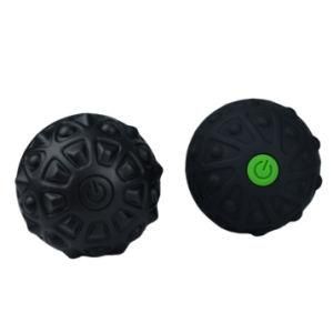 Silicone Spiky Electric Speed Vibrating Foot Black Therapy Massage Ball Set
