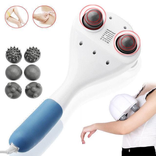 Percussion Dual Head Powerful Handheld Massager Infrared Vibration Massager Hammer