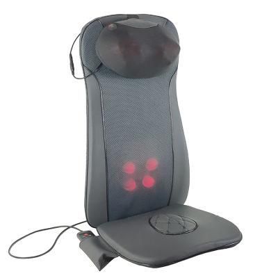 Electric Neck Shoulder Back Buttocks Shiatsu Massage Cushion with Heating and Cooling