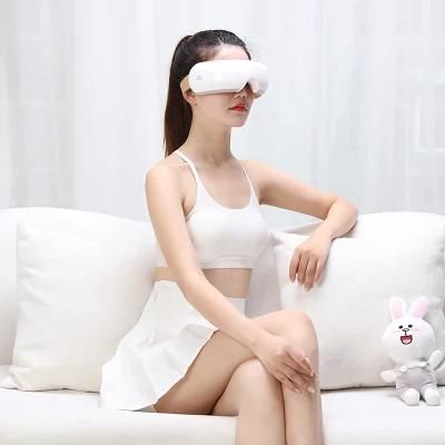 Hezheng Electric Eye Care Massager USB Heat Mask Migraine Electric Vibration Release Alleviate Fatigue Eye Massager