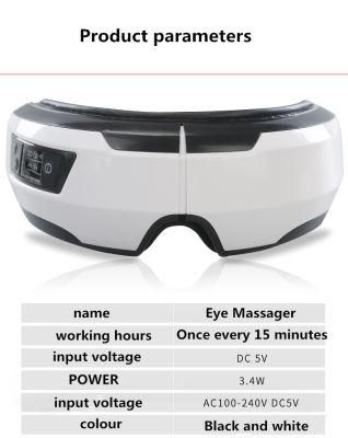 Airbag and Vibration Massage for Eye Head Acupoint