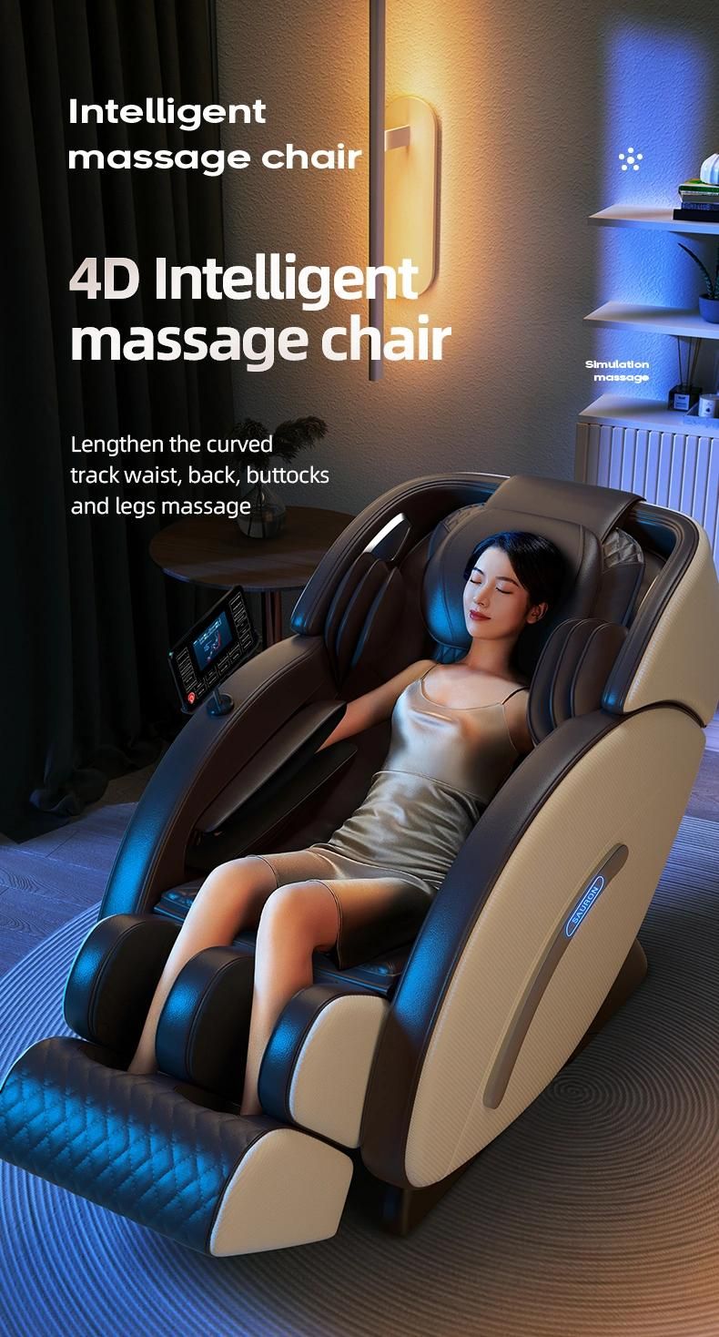 Most Selling Product in China Silya Ng Masahe 2022 4D Zero Gravity Luxury SPA Chair Massage Leg Adjustable Massager Chair 3D