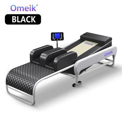 High Quality Best Selling Electric Full Body Far Infrared Carbon Fiber and Jade Heating Therapy Massage Bed