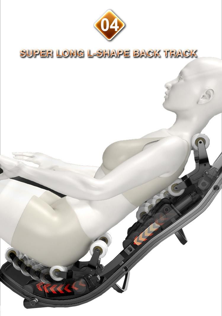 No Need Install Life Power Massage Chair 4D Shiatsu Heating Full Body
