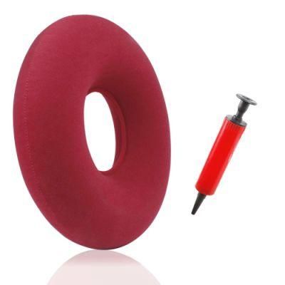 High Quality Inflatable Medical Rubber Air Ring Cushion with Pump