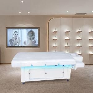 Luxury Modern Adjustable SPA Beauty Salon Cosmetic Eyelash Facial Treatment Table