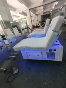 Mulitifunctional 3 Motor Bluetooth Electric Massage Table with Big Cabinet (D170102A)