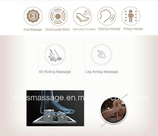 Multifunctional Full Body Massage Chair with Bluetooth