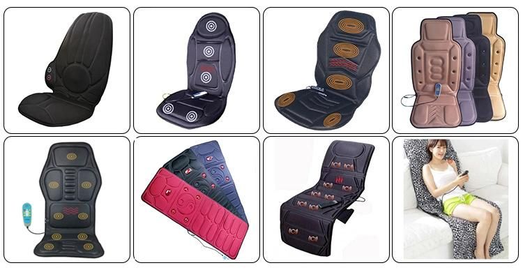 Electric Cool-Heating-Vibrating Massage Mattress Back Shiatsu Car Seat Massage Cushion