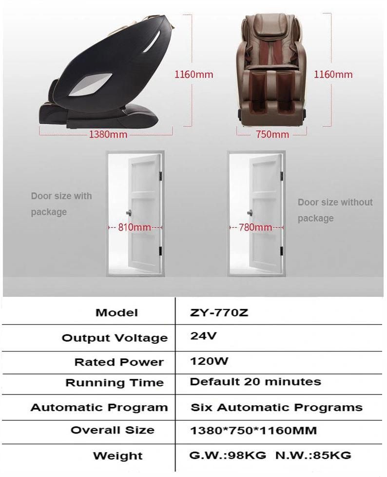 Luxury Intelligent Electric Full Body Recliner Massage Chair