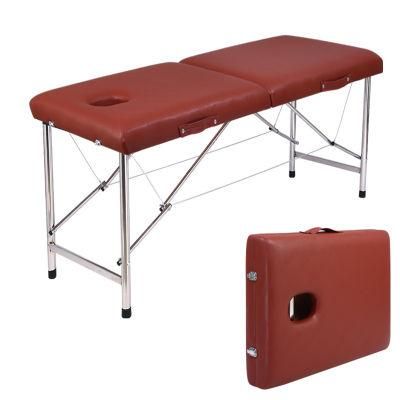 Portable and Folded Salon Bed Colorful Massage Table Bed for Massaging