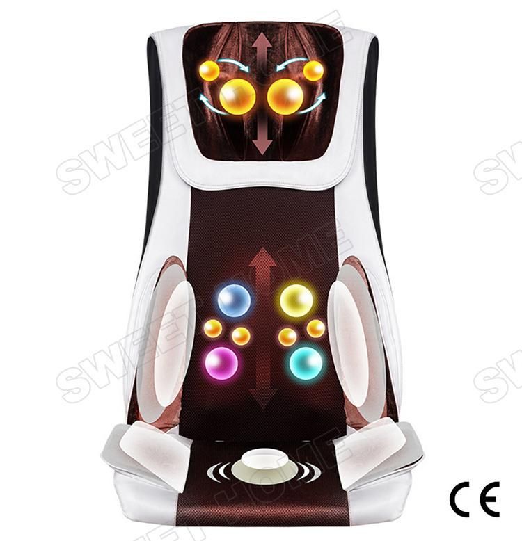 Electric Air Pressure Neck Back and Buttocks Shiatsu Massager Cushion