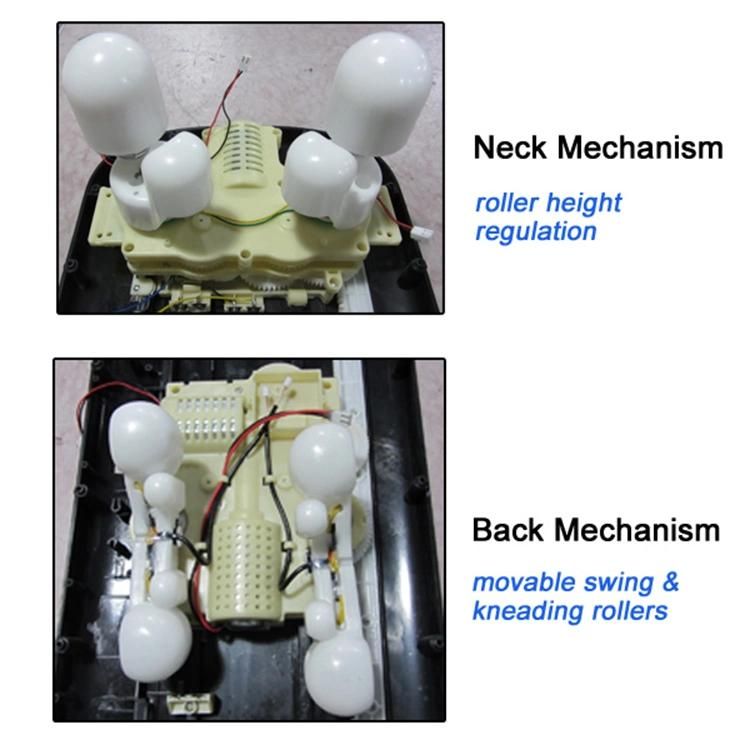 New Arrival 3D Swing Adjustable Neck Rollers Shiatsu Electric Back Massage Mat for Car and Home