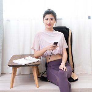 Electric Full Back Massage Seat 3D Back Scratching Machine Heated Car Vibrating Shiatsu Infrared Massage Cushion