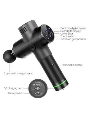 2020 New Hot Selling Muscle Deep Electric Massage Gun Factory Price Lithium Battery Fitness Equipmen