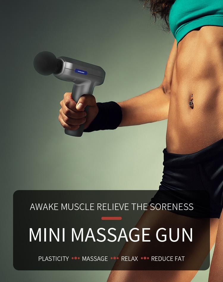 Massage Gun Deep Tissue, Muscle Percussion Back Neck Head Handheld Muscle Massage Gun