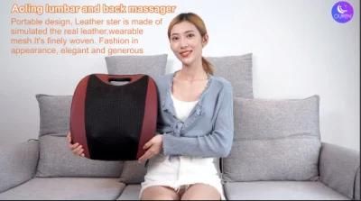 New Best Electric Best Back Shiatsu Heated Massage Chair Pad Massage Cushion