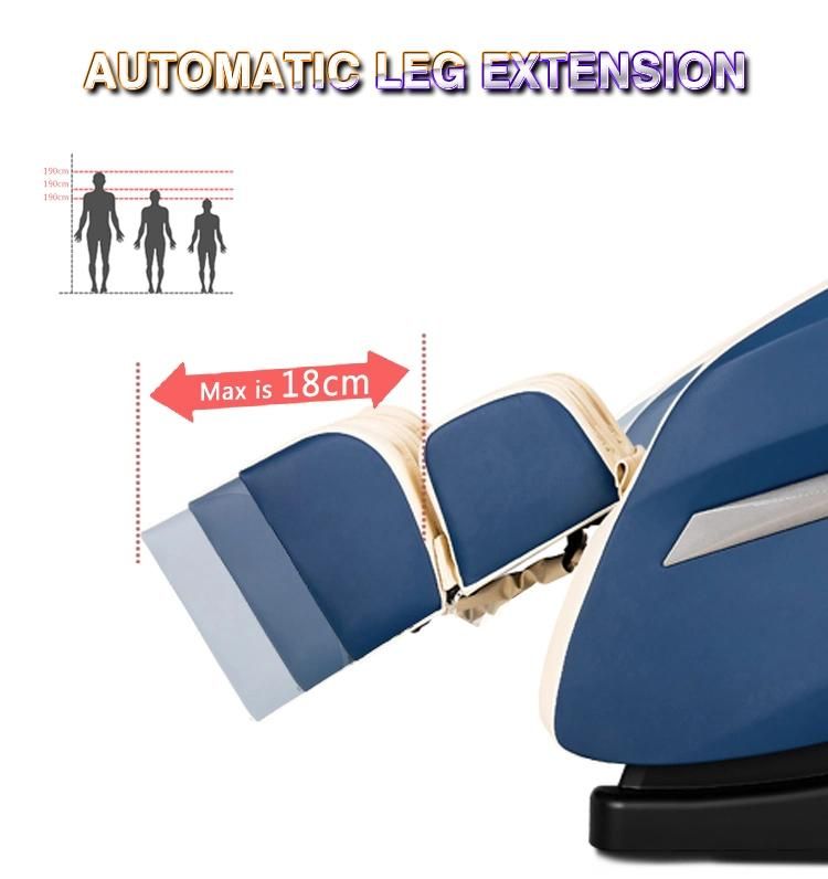 Professional Cheap Relax 3D Leather Massage Chair for Better Blood Circulation