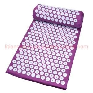 2020 New Products Acupuncture Mat with Pillow/ Acupuncture Massage Mat for Yoga