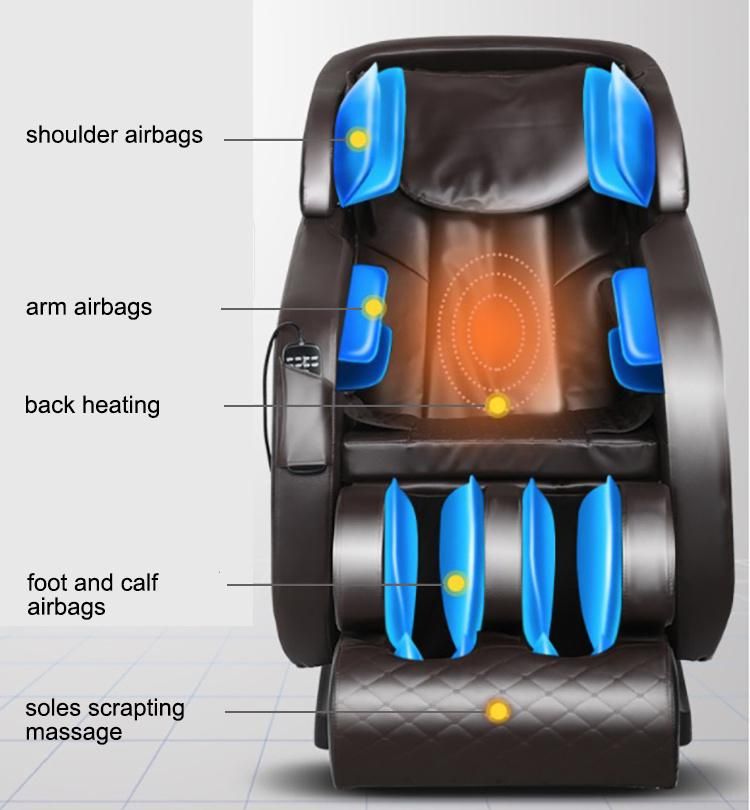China Wholesale Electric Luxury Full Body Shiatsu Masaje 3D L Track Recliner Zero Gravity Massage Chair