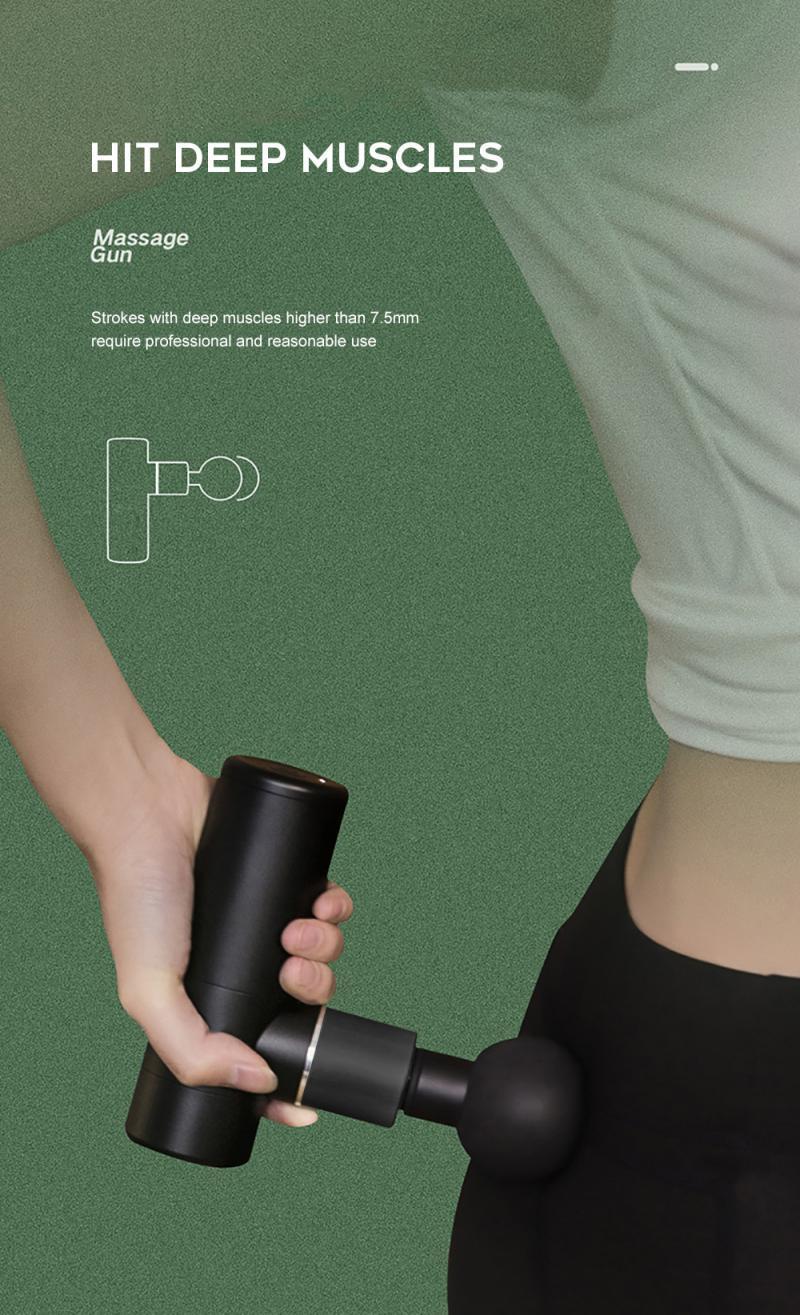 Mini Massage Gun Pocket Massage Gun Electric Muscle Massager