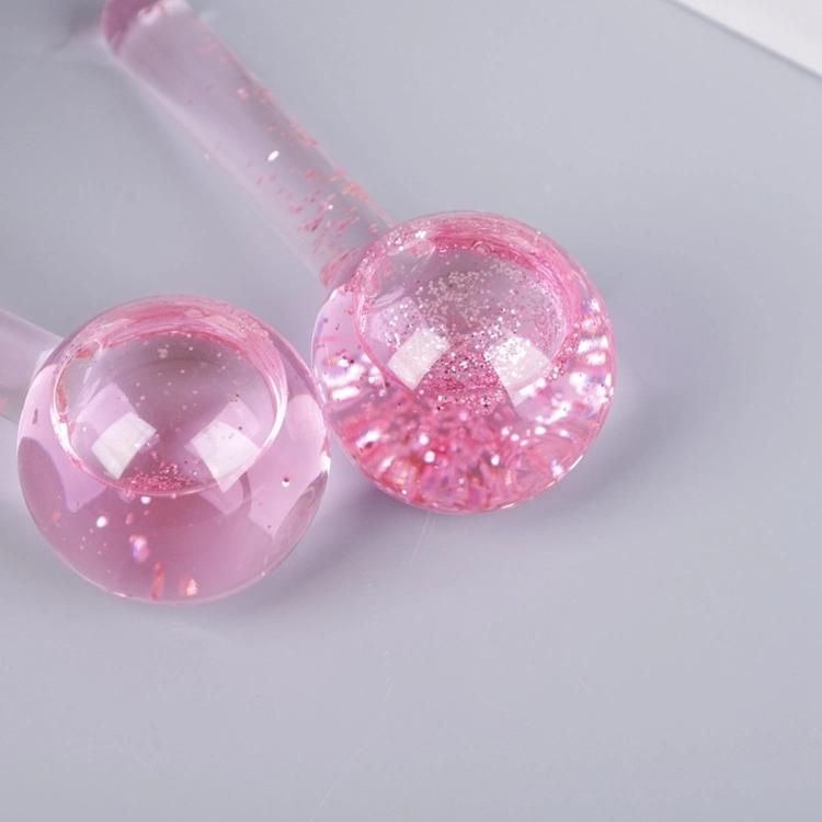 Portable Face Ice Ball OEM Custom Label Summer Beauty Cooling Ice Globes for Face and Neck