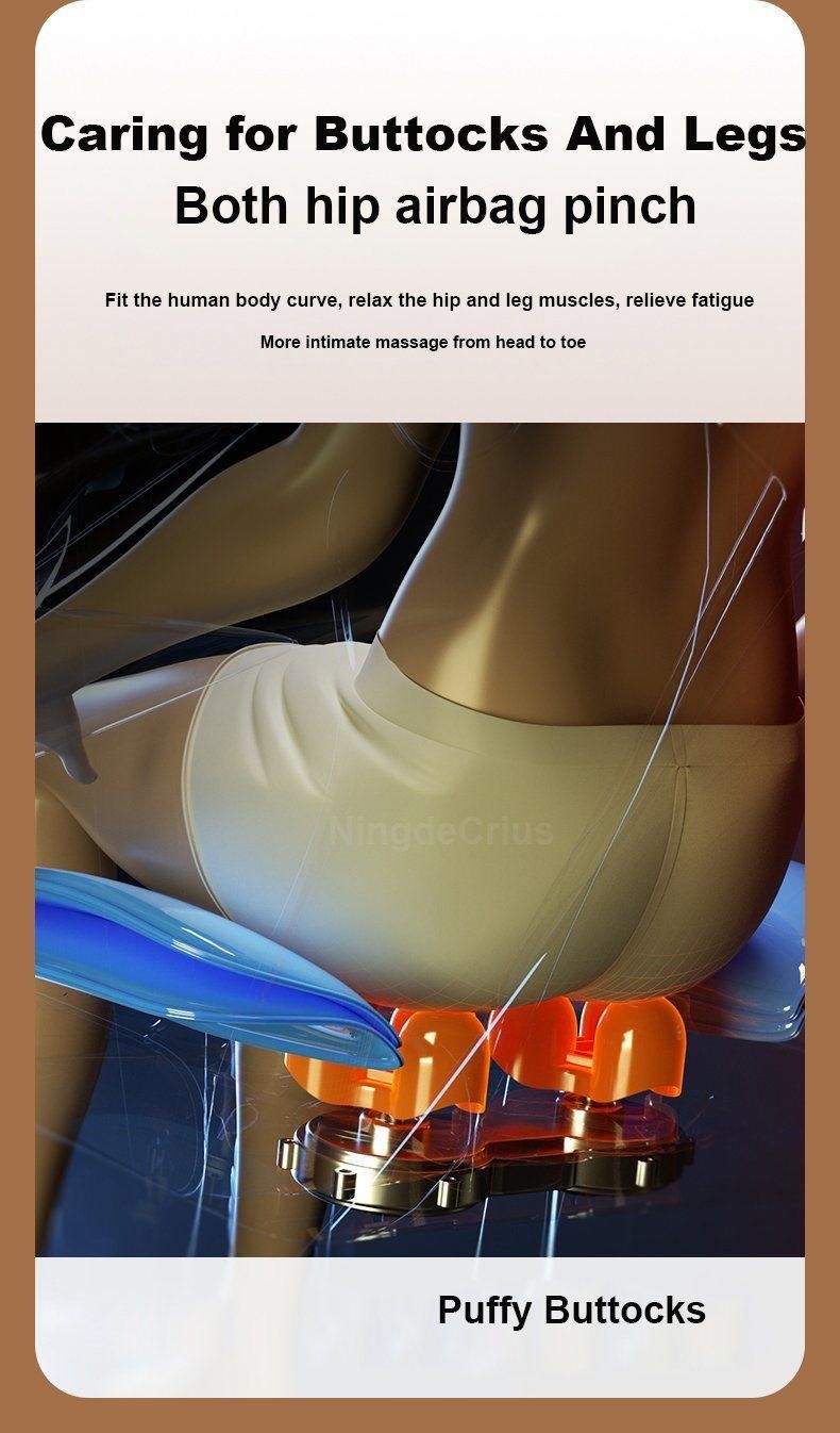 Ningdecrius 2022 Thai Massage 4D Fully Automatic Full Body Massager Zero Gravity Folding Recliner 3D Zero Gravity Massage Chair
