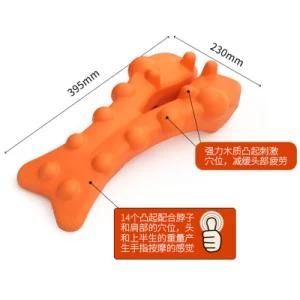 PU Trigger Point Massager Therapy Pillow for Shoulder Waist Back Pain Relief Cervical Traction Pillow with Massage Nodes