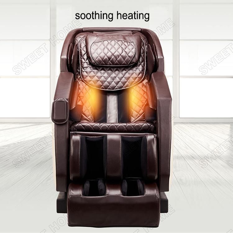 Wholesale Luxury Electric Full Body Shiatsu 3D Zero Gravity Recliner SL Track Back Arm Leg Foot Office Sofa Massage Chair