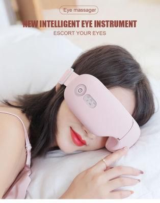 Improve Sleep Heat Compression Air Pressure Therapy Eye Massager