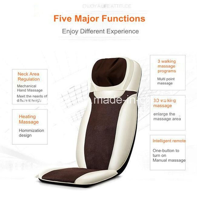 New Design Leather Car Seat Massage Cushion