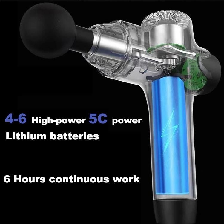 Body Cordless Sale Black Handbag Motor Battery 24V Deep Muscle Massage Gun