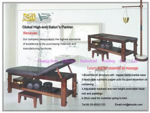 Solid Wooden Massage Table, Thai Massage Bed (08D01)