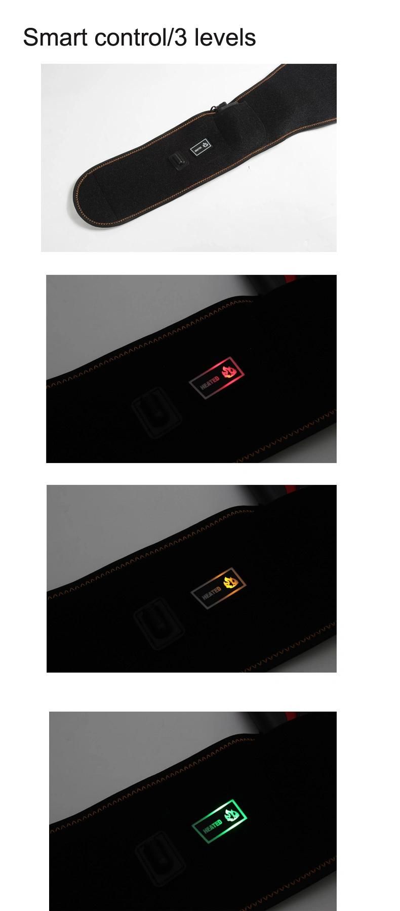 Wholesale High-Quality Waist Breathable Belt Battery heating Waist Support Cold Weather Warm Heating Waist Belt