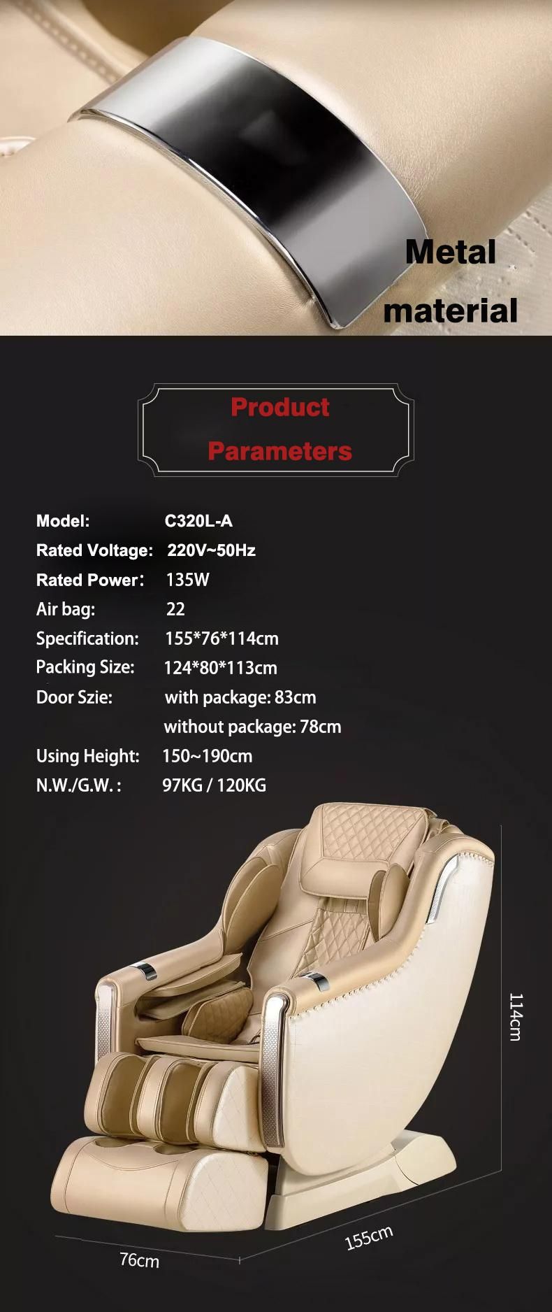 Air Pressure Fulll Body Massage Chair for Sale