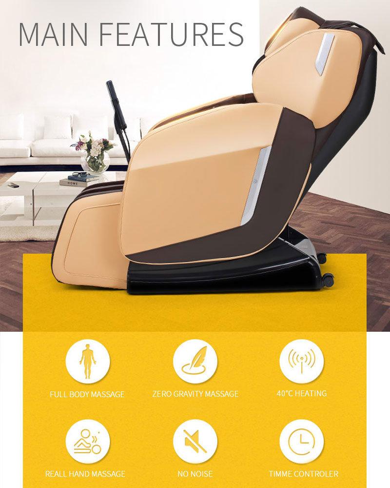 2022 Latest SL-Track 0 Gravity 4D Full Body Shiatsu Massage Chair