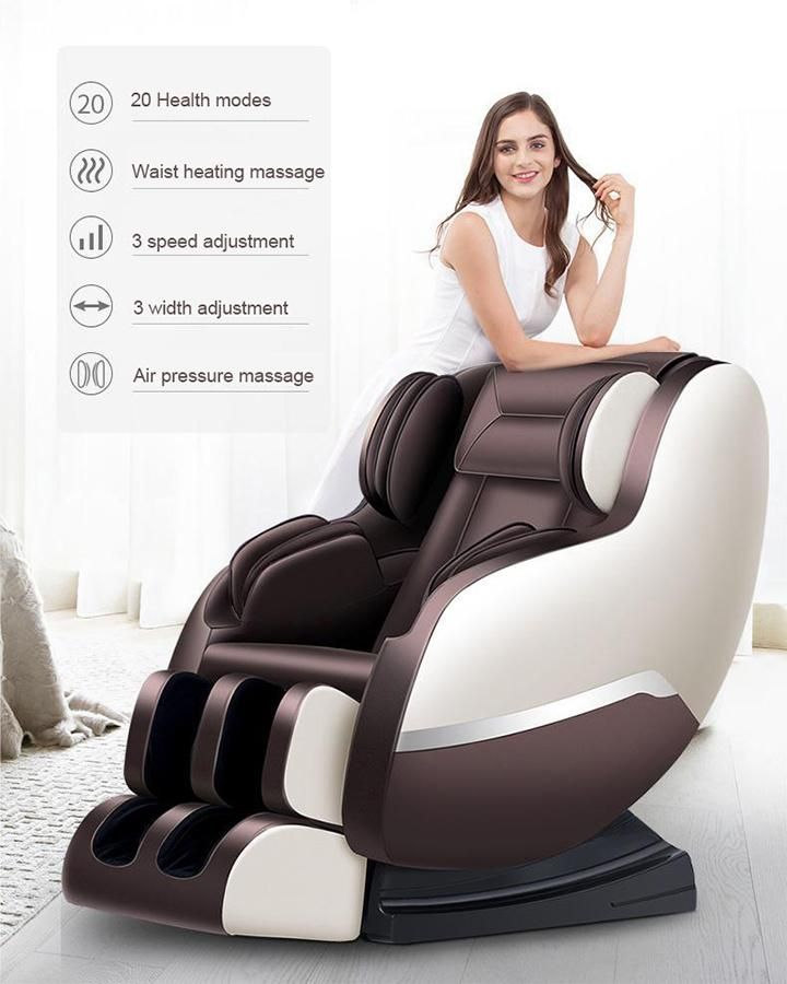 4D Zero Gravity Full Body Shiatsu SPA Massage Chair