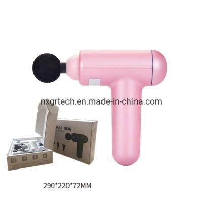 Mini Vibration Deep Muscle Tissue Massage Gun Adjustable 12V Massager Gun