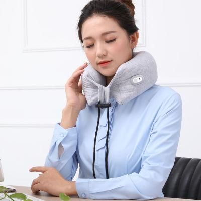 New Design Natural Shredded Latex Travel Neck Massage Pillow