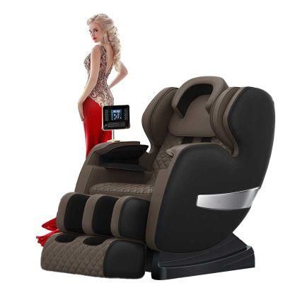 Waist Heating One Key to Zero Gravity 3D Massage Chair Comfy Wingback Sofa Chairs for Living Room Bedroom