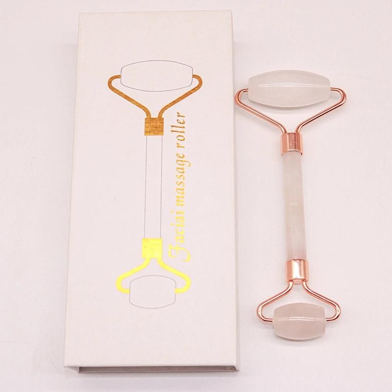 Rose Quartz Facial Massage Roller