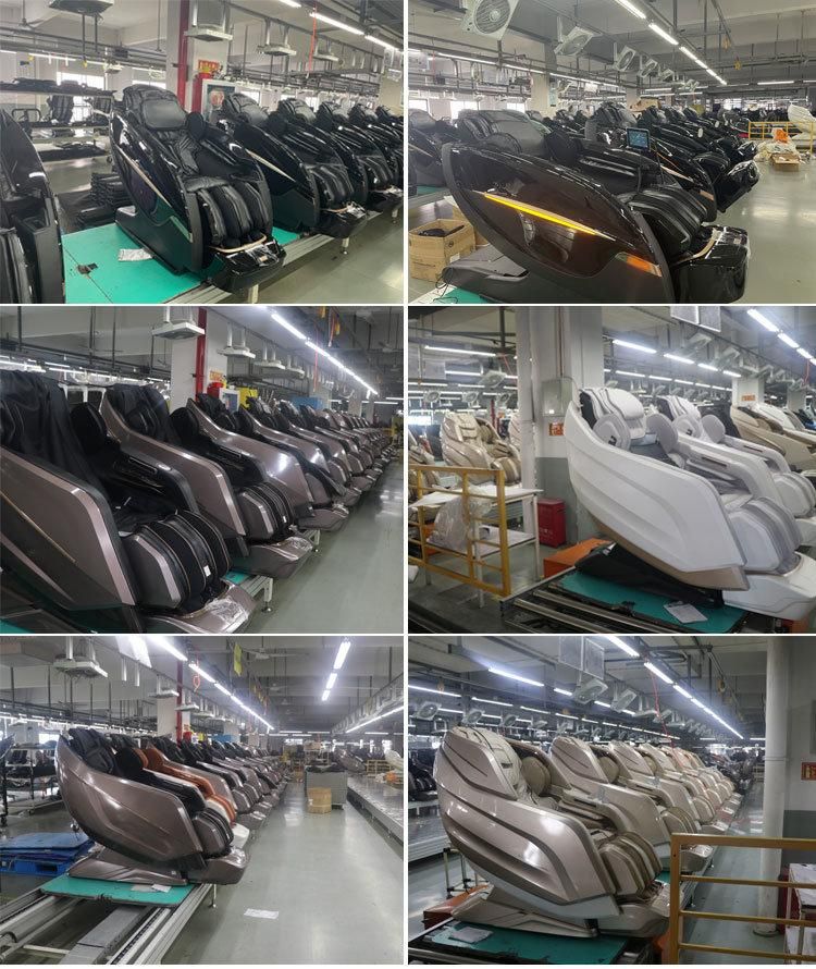 China Best 4D Shiatsu Air Pressure Zero Gravity Massage Chairs