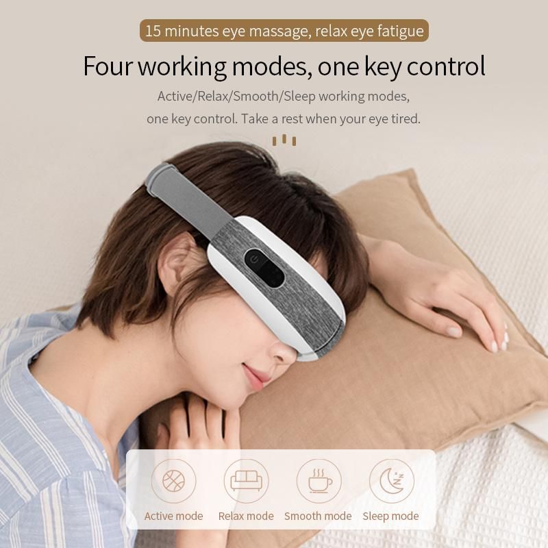 2022 New Design OEM Smart Electric Music Eye Massager